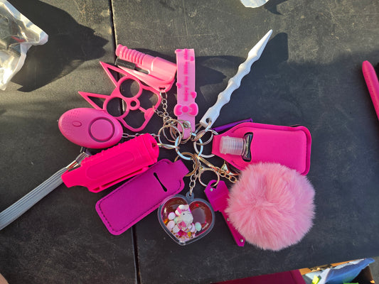 Hello Kitty safety keychain