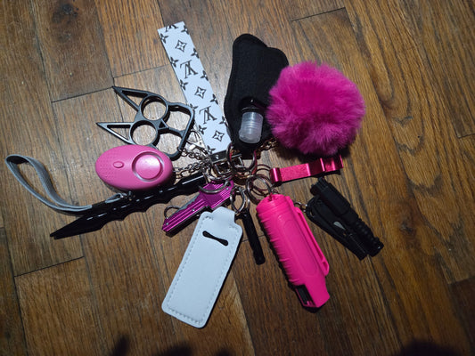 LV Safety Keychain